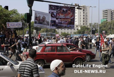 Протестующие в Каире перекрыли оживленную набережную   Нила