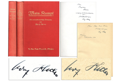 Mein Kampf с автографом автора продали за 65 тысяч долларов