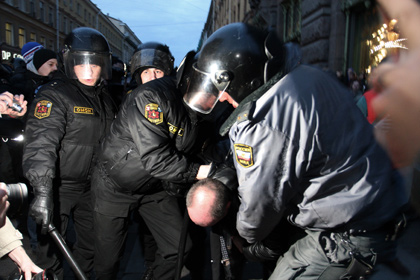 Всех участников петербургской акции в поддержку «узников Болотной» отпустили