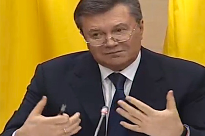 Янукович отказался осуждать соратников по Партии регионов