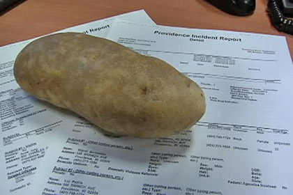 Полиция задержала воришку с картофелиной