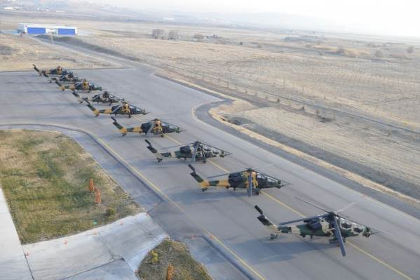 Турция получила первые ударные вертолеты T129