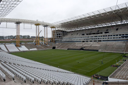 Бразильский стадион не готов к тестовому матчу перед ЧМ по футболу