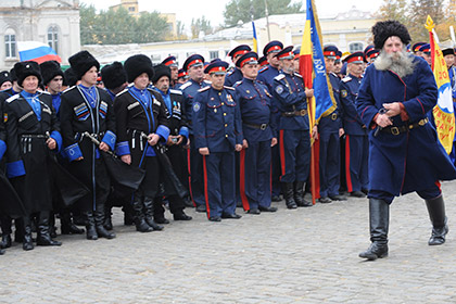 Донские казаки взяли под охрану город на Донбассе