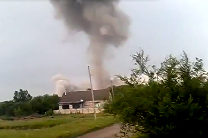 Ополченцы уничтожили склад боеприпасов украинских военных в Луганской области