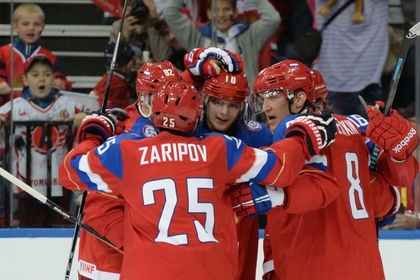 Сборная России одержала волевую победу над Латвией на ЧМ по хоккею