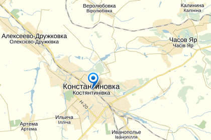 Украинские силовики на БТРах атаковали Константиновку