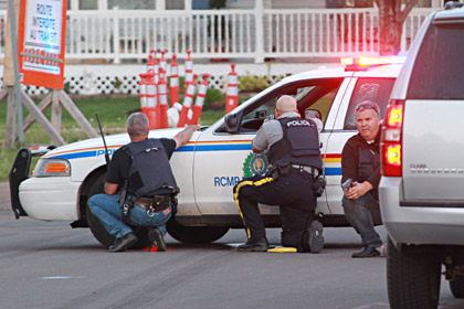 Арестован застреливший троих полицейских канадец