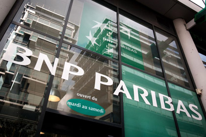 Французский банк наказали за несоблюдение санкций