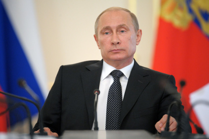 Путин поддержал решение Порошенко о прекращении огня