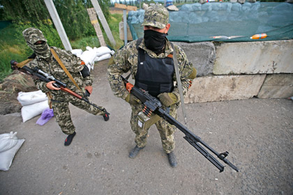 Украинские силовики начали штурм Славянска