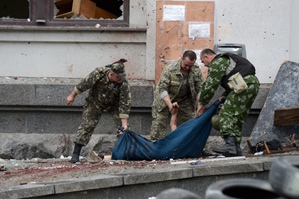 В Москве назвали обстрел в Луганске преступлением против народа