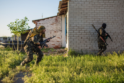 Восемь украинских разведчиков-десантников попали в плен к ополченцам