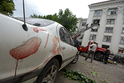 Взрыв в Луганске объяснили промахом зенитчиков-ополченцев