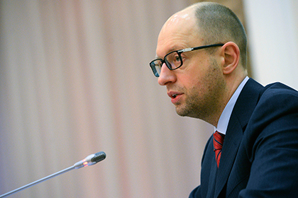 Яценюк оценил падение ВВП Украины в 2014 году