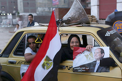 За фельдмаршала Аль-Сиси проголосовали 97 процентов египтян