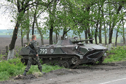 Луганские ополченцы сообщили о захвате двух танков