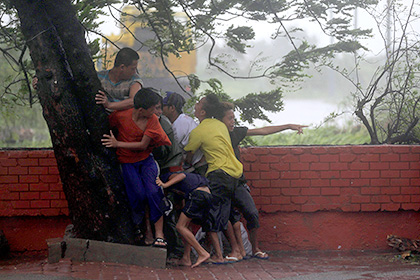 На Филиппинах жертвами тайфуна стали 11 человек