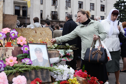В Одессе разобрали мемориал погибшим 2 мая