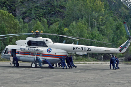 Вертолет МЧС России сгорел в Хабаровске