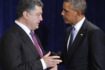 Порошенко и Обама договорились о встрече на саммите НАТО