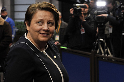 Премьер Латвии призвала жителей поддержать местных производителей