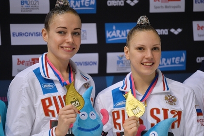 Российские синхронистки выиграли золотые медали чемпионата Европы