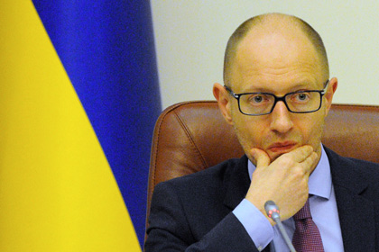 Яценюк допустил остановку транзита российского газа через Украину
