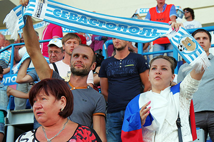 Болельщики севастопольского футбольного клуба обратились к Путину