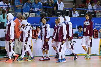 Катарские баскетболистки покинули Азиатские игры из-за запрета играть в хиджабах