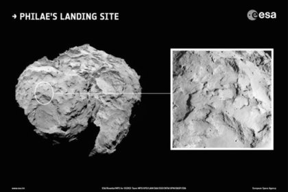 На комете Чурюмова-Герасименко нашли место для посадки зонда