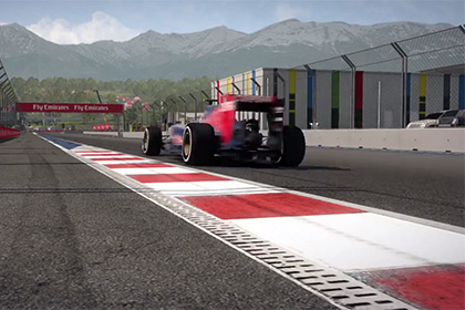 Официальная игра по Формуле-1 воспроизведет автодром в Сочи