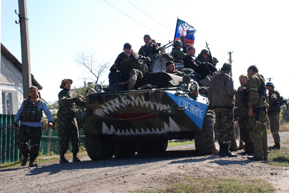 Ополченцы вошли в оставленную украинскими войсками Ждановку