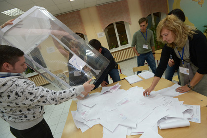 Подсчитаны 100 процентов голосов на выборах в Мосгордуму