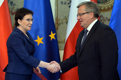 Польское правительство возглавила женщина
