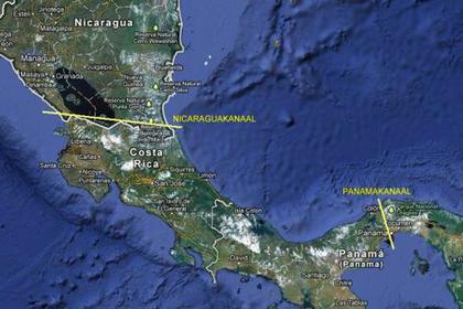 Россия поможет в строительстве конкурента панамского канала