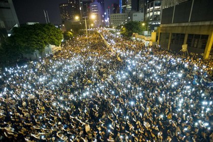 В ходе беспорядков в Гонконге пострадали 56 человек