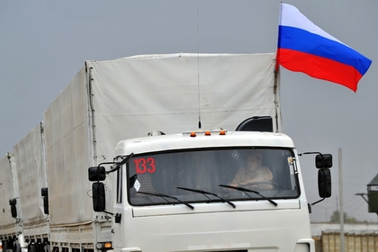 Второй гуманитарный конвой из России направился в Новороссию