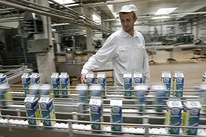 Белоруссия увеличит поставки молока в Россию на 40 процентов