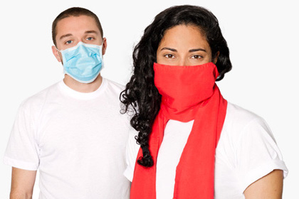 Дизайнеры из Бруклина придумали защищающий от гриппа шарф