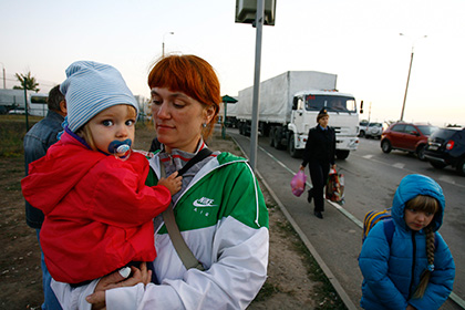 ФМС подсчитала ежедневный приток украинских беженцев в Россию