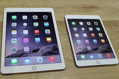 iPad Air 2 и iPad mini 3 завтра поступят в продажу в России