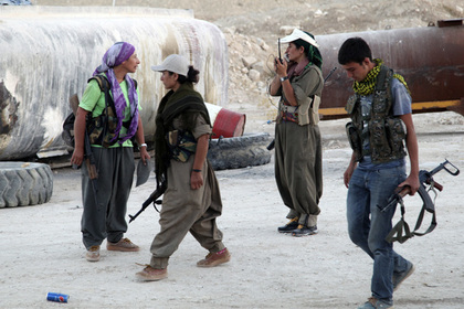 Курдские ополченцы застрелили троих турецких солдат