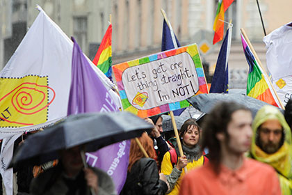 Лига геев Литвы решила судиться за доступ к телеэфиру