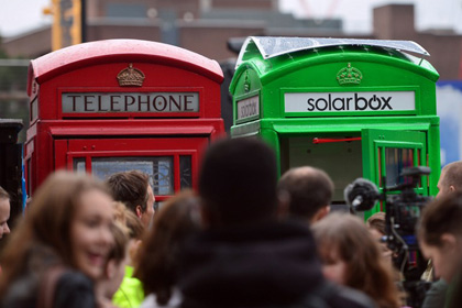 Лондонские телефонные будки превратят в зарядные станции