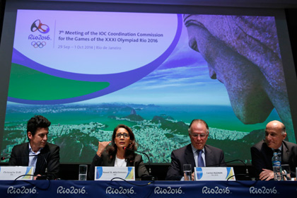 МОК одобрил темпы подготовки к Олимпиаде-2016 в Рио-де-Жанейро