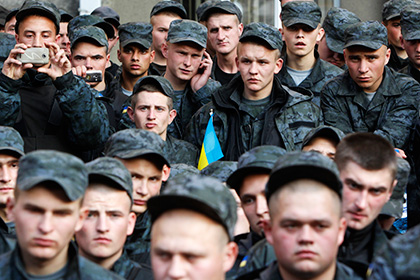 На протестовавших в Киеве нацгвардейцев завели дело
