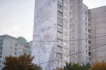 Портрет Тараса Шевченко высотой с 17-этажный дом появится в Харькове