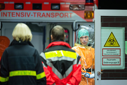 В Германии от лихорадки Эбола скончался сотрудник ООН
