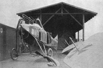 1914. Ловля германского аэроплана на живца